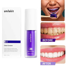 Load image into Gallery viewer, BrighTone™ - Purple Whitening Toothpaste
