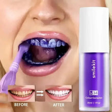 Load image into Gallery viewer, BrighTone™ - Purple Whitening Toothpaste
